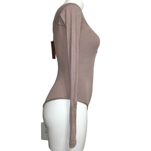 ALIX NYC Bodysuit Sutton Thong Long Sleeve Size XS - Picture 2 of 10